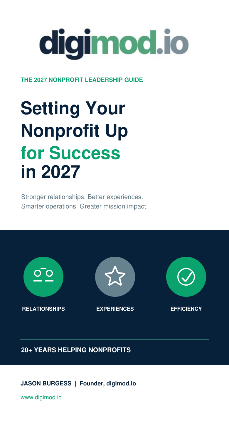Cover of Setting Your Nonprofit Up for Success in 2027